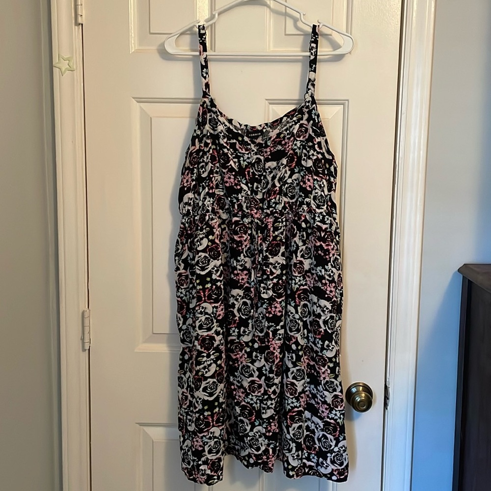 Skulls & Roses Skater Dress